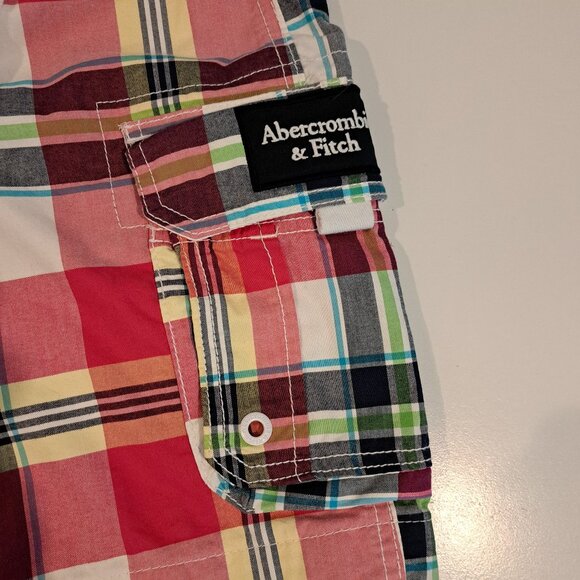 Abercrombie & Fitch Men's XS Cargo Swim Trunks - Picture 7 of 16
